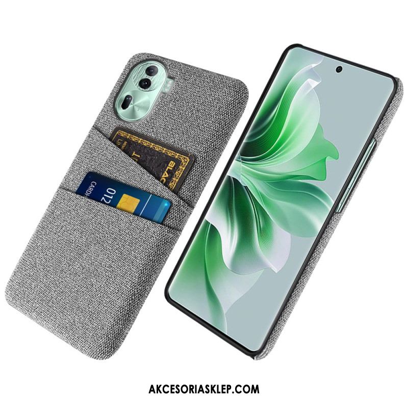 Etui Do Oppo Reno 11 Pro 5g Etui Na Karty Materiałowe