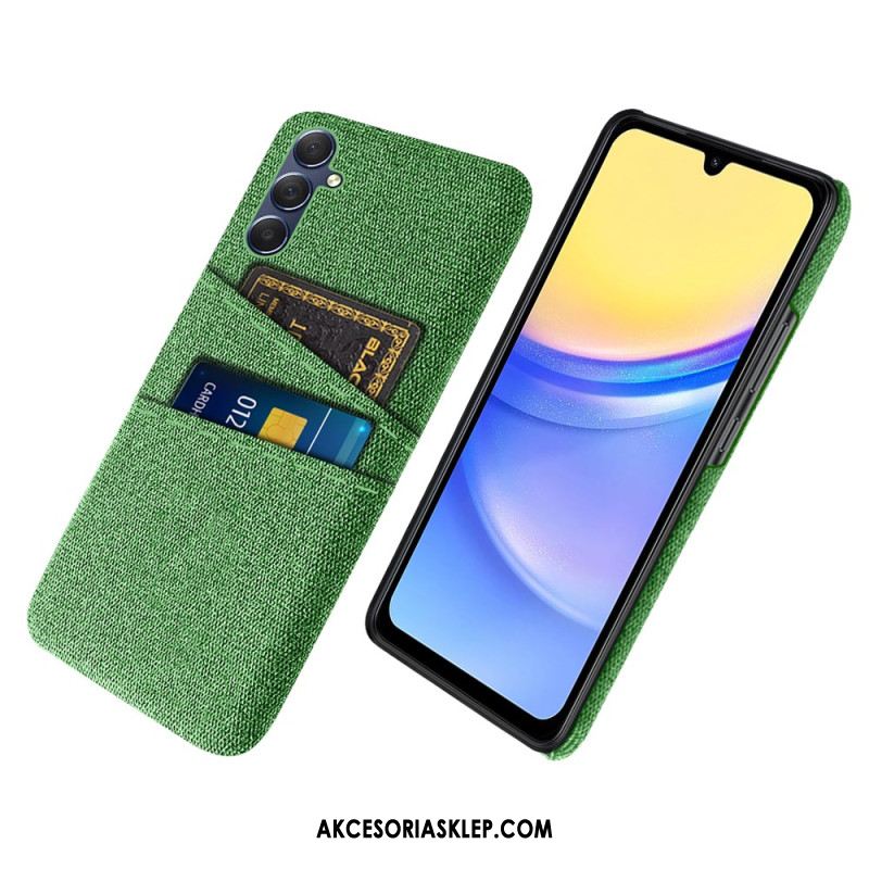 Etui Do Samsung Galaxy A15 5g Materiałowe Etui Na Karty