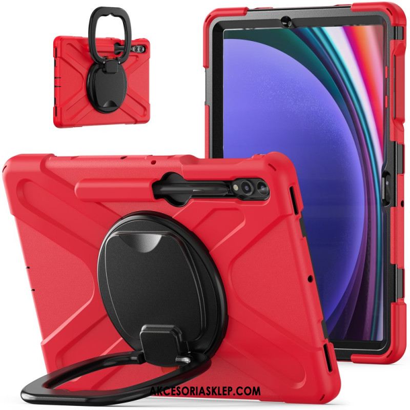 Etui Do Samsung Galaxy Tab S9 Plus Wielofunkcyjny Obrotowy Wspornik I Uchwyt