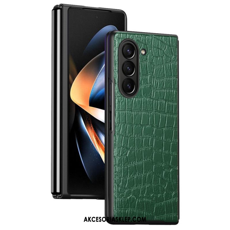 Etui Do Samsung Galaxy Z Fold 6 Styl Krokodyla