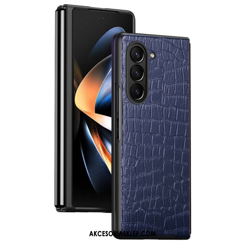 Etui Do Samsung Galaxy Z Fold 6 Styl Krokodyla