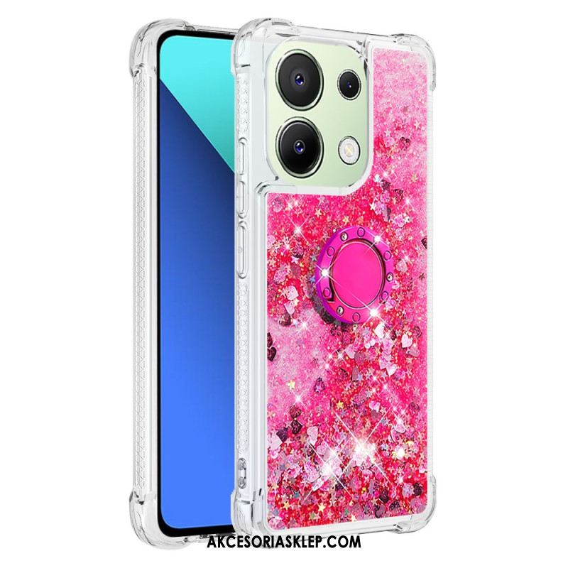 Etui Do Xiaomi Redmi Note 13 4g Brokatowy Pierścień-wspornik