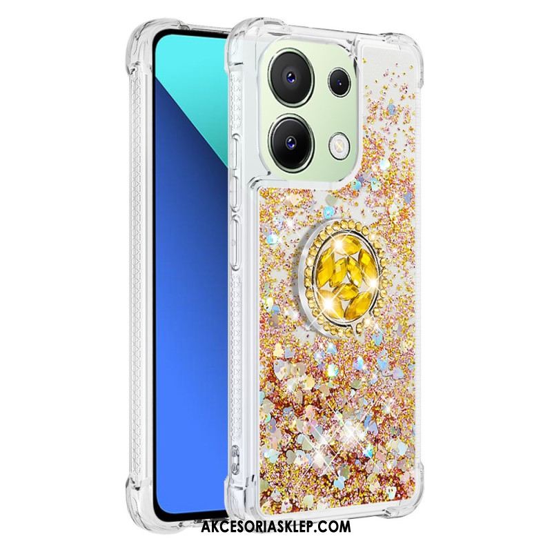 Etui Do Xiaomi Redmi Note 13 4g Brokatowy Pierścień-wspornik