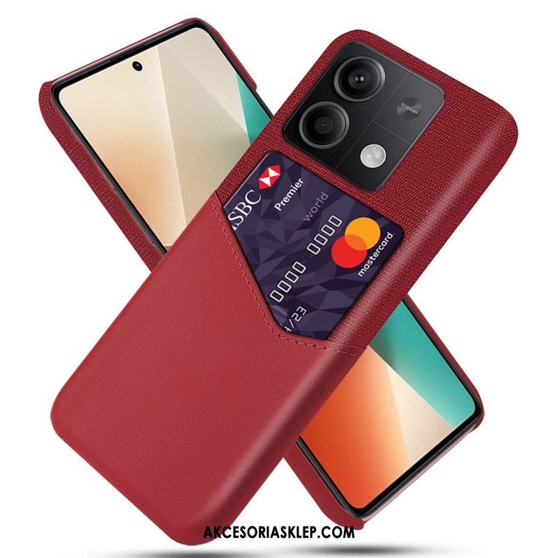 Etui Do Xiaomi Redmi Note 13 5g Posiadacz Karty