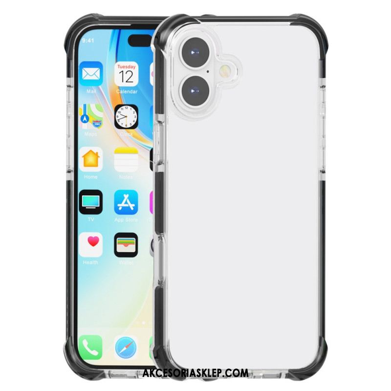 Etui Do iPhone 16 Plus Krawędzie Poduszki Powietrznej