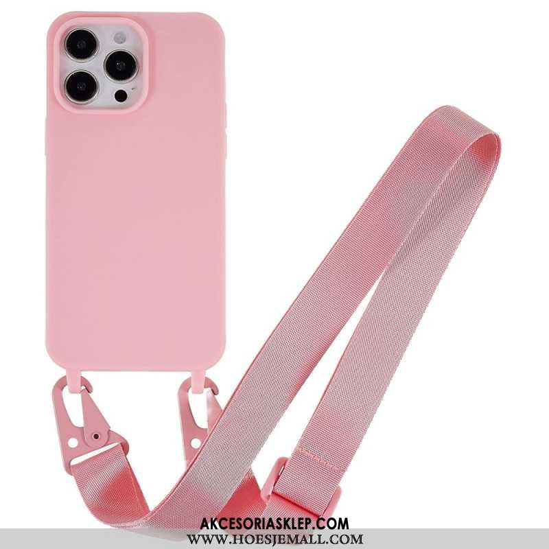 Etui Do iPhone 16 Pro Max Regulowany Sznurek