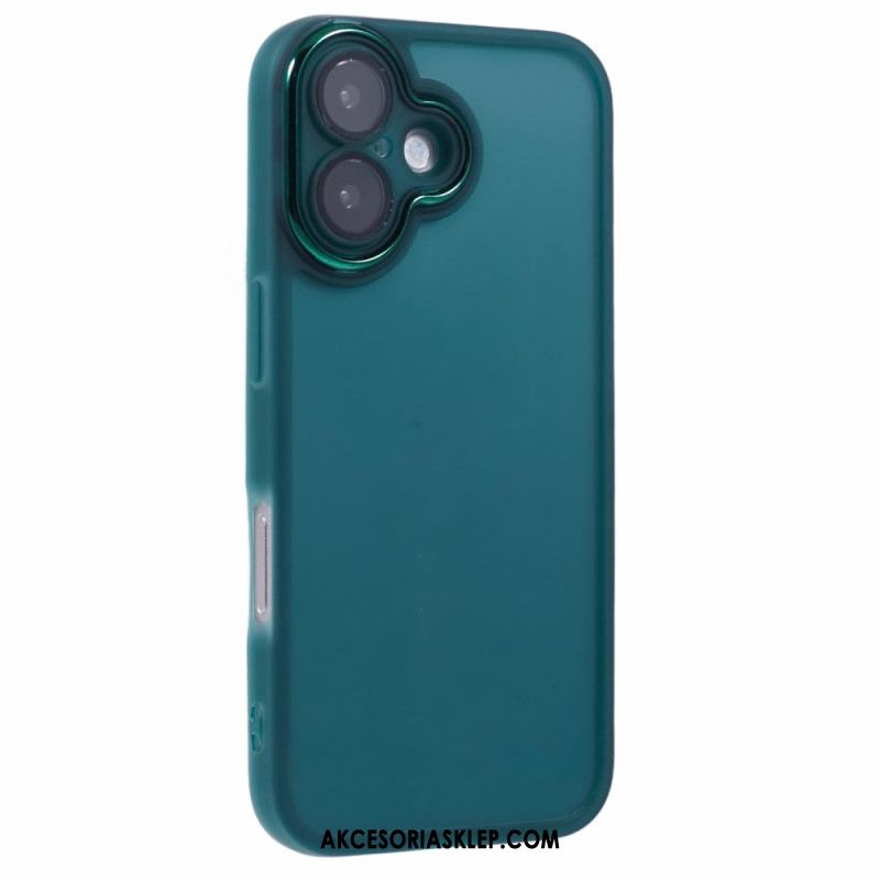 Etui Do iPhone 16 Przezroczysty Kolorowy