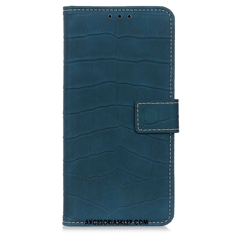 Etui Folio Do Google Pixel 8a Tekstura Krokodyla