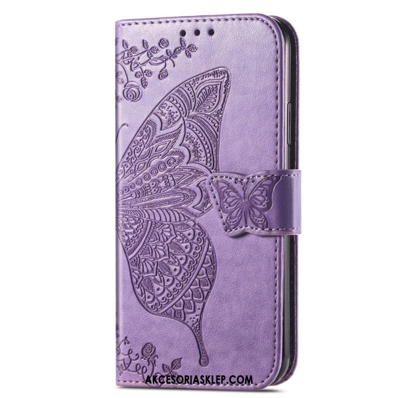 Etui Folio Do Google Pixel 9 Barokowy Motyl