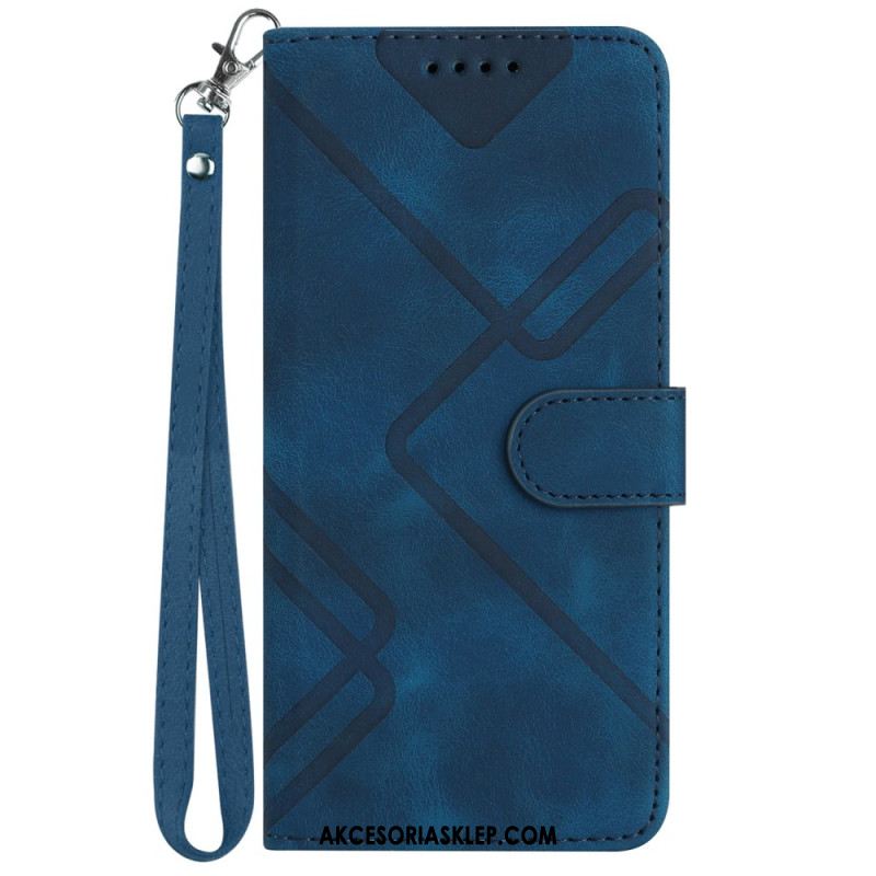 Etui Folio Do Google Pixel 9 Linie Graficzne