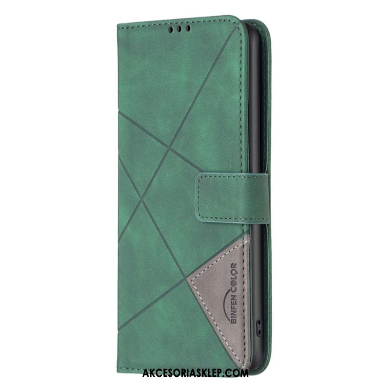 Etui Folio Do Google Pixel 9 Wzory Geometryczne Binfen Kolor