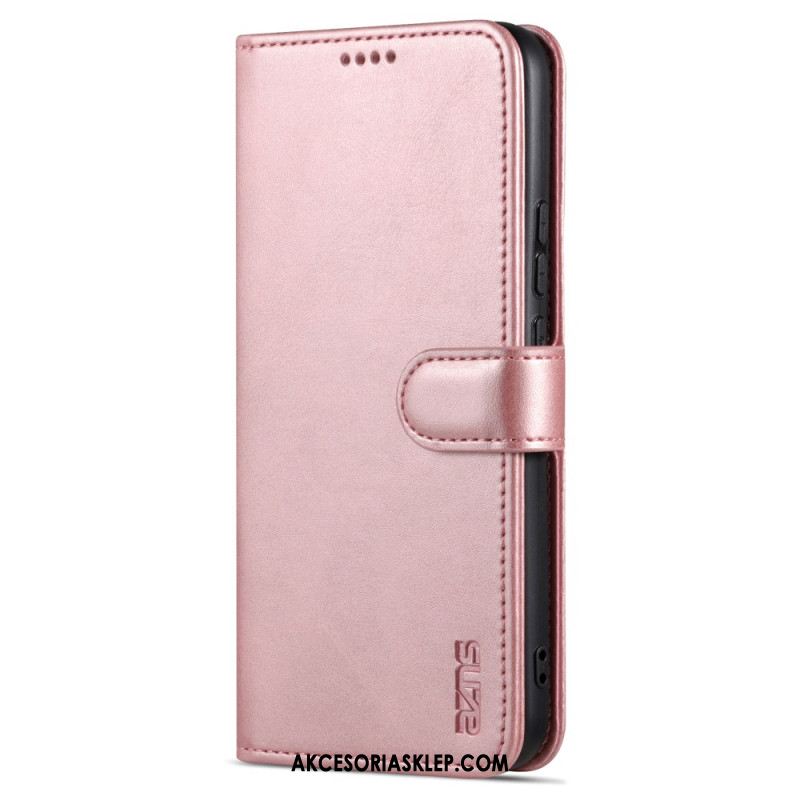 Etui Folio Do Huawei Nova 11 Pro Sztuczna Skóra Azns