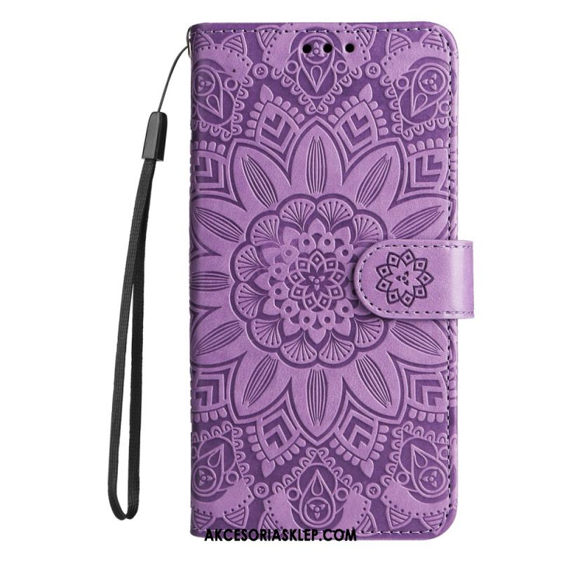 Etui Folio Do Huawei Nova 12s Mandala Z Paskiem