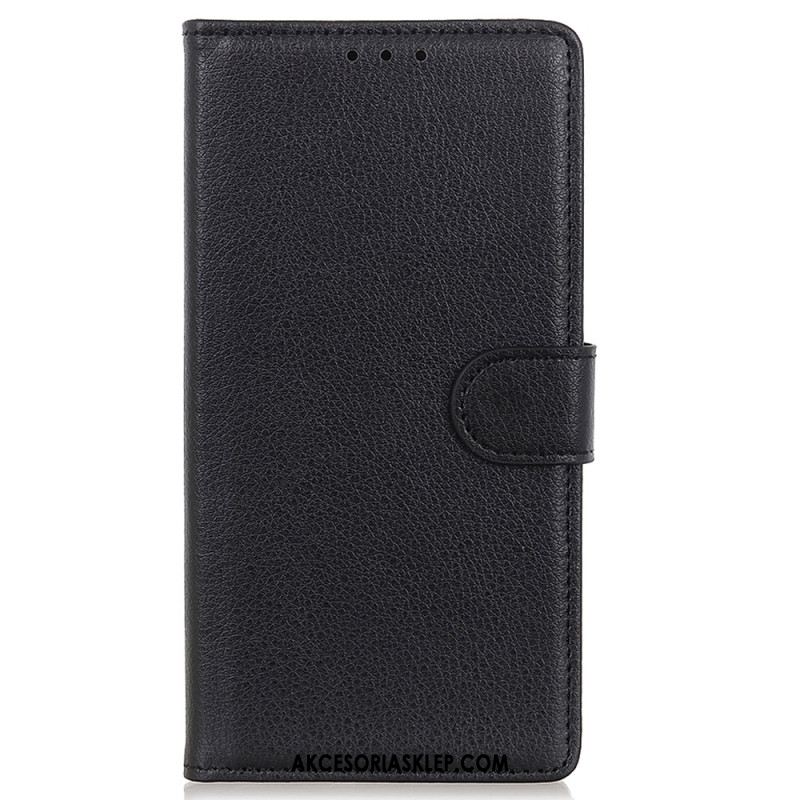 Etui Folio Do Oppo Reno 11 5g Tradycyjna Sztuczna Skóra