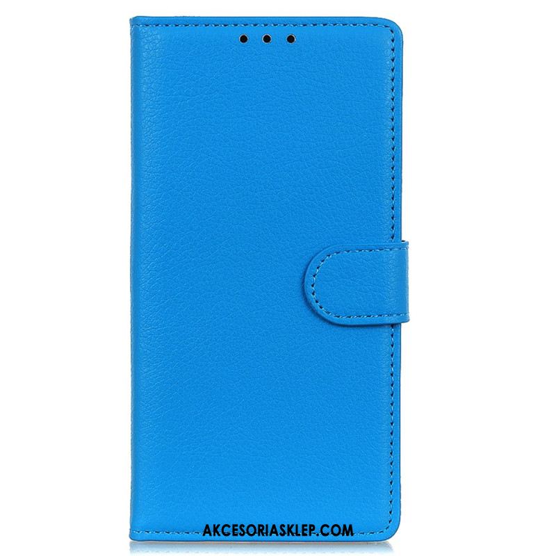 Etui Folio Do Oppo Reno 11 5g Tradycyjna Sztuczna Skóra