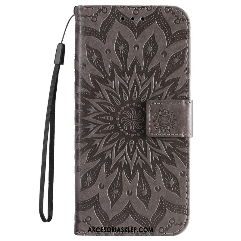 Etui Folio Do Oppo Reno 12 5g Mandala Z Paskiem