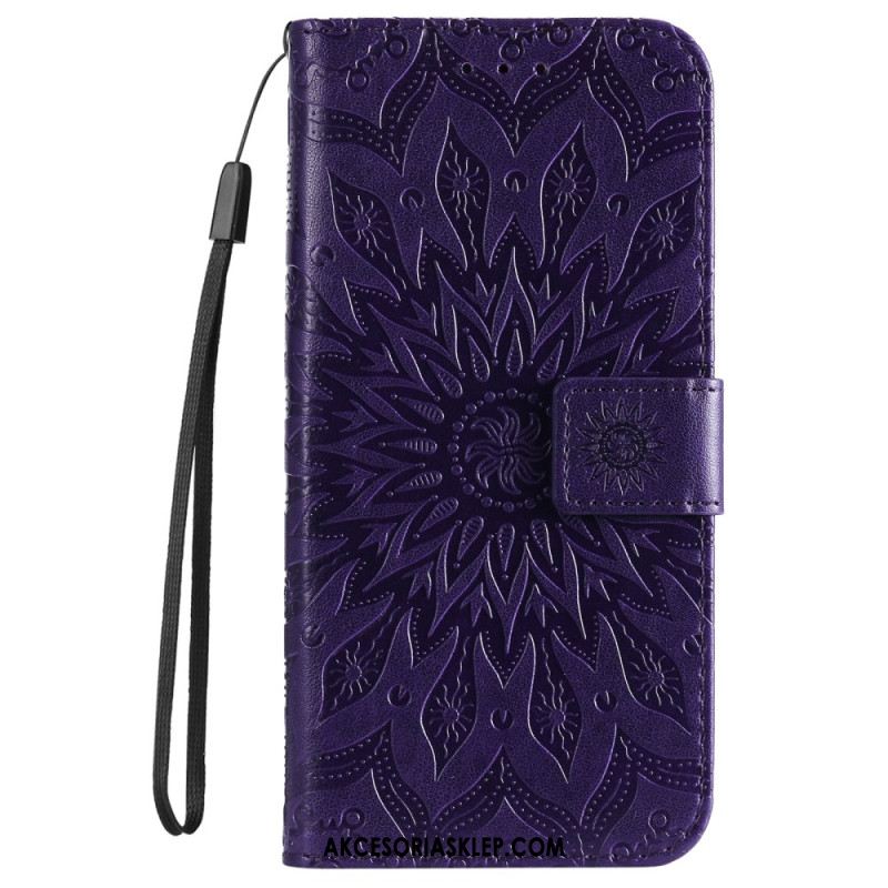 Etui Folio Do Oppo Reno 12 5g Mandala Z Paskiem