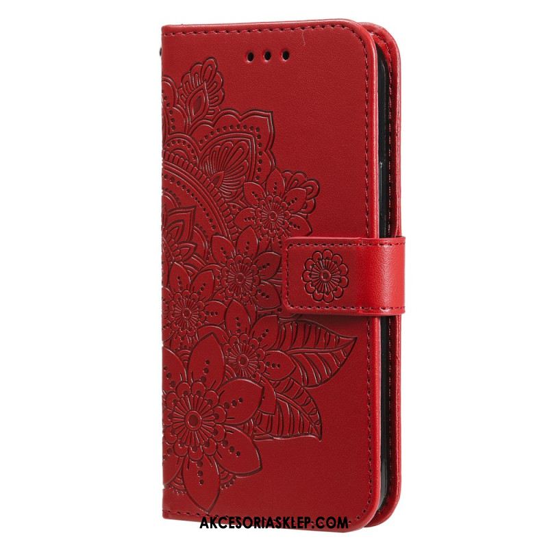 Etui Folio Do Oppo Reno 12 5g Nadruk Mandali Z Paskiem