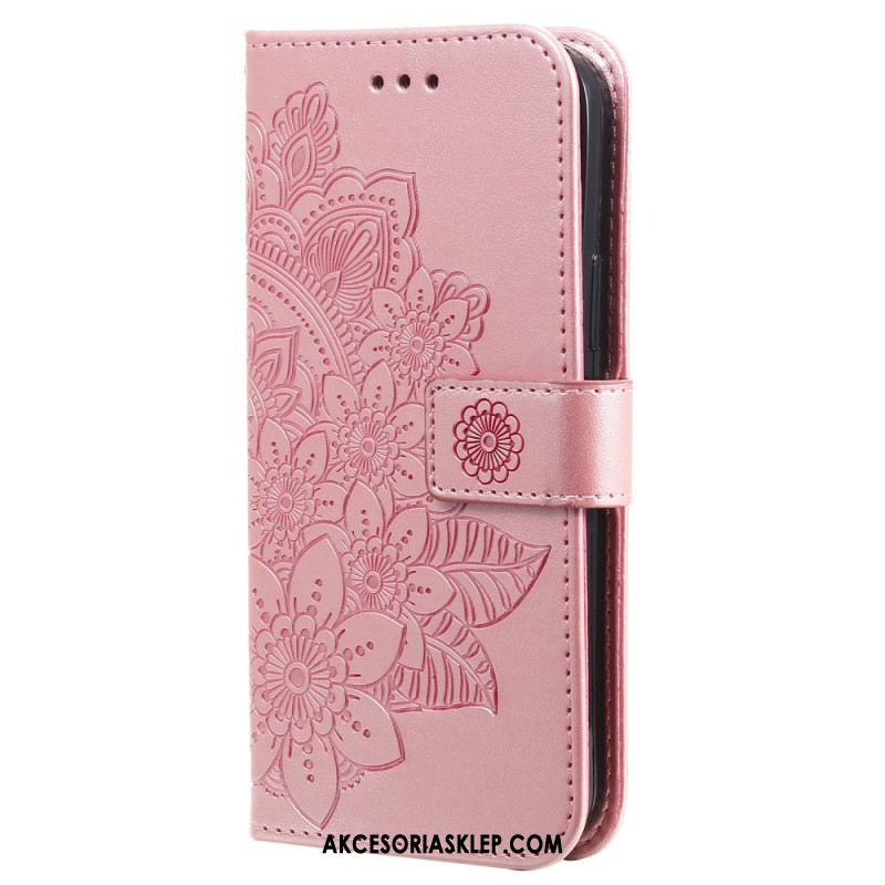 Etui Folio Do Oppo Reno 12 5g Nadruk Mandali Z Paskiem