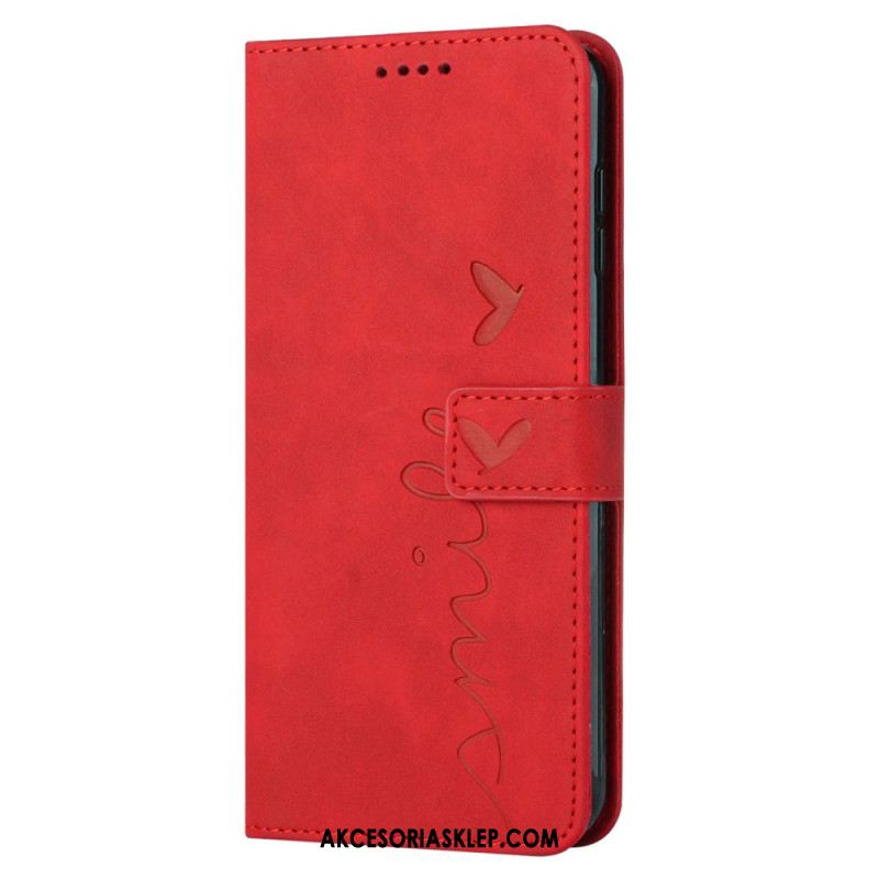 Etui Folio Do Oppo Reno 12 5g Uśmiechnij Się