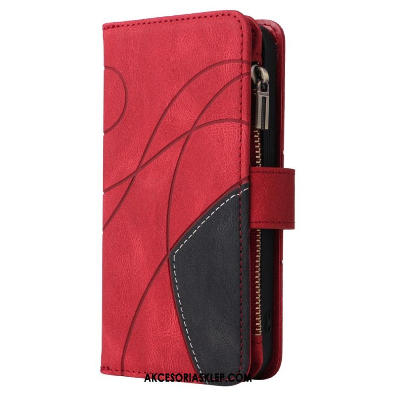 Etui Folio Do Oppo Reno 12 5g Wielofunkcyjny Dwukolorowy