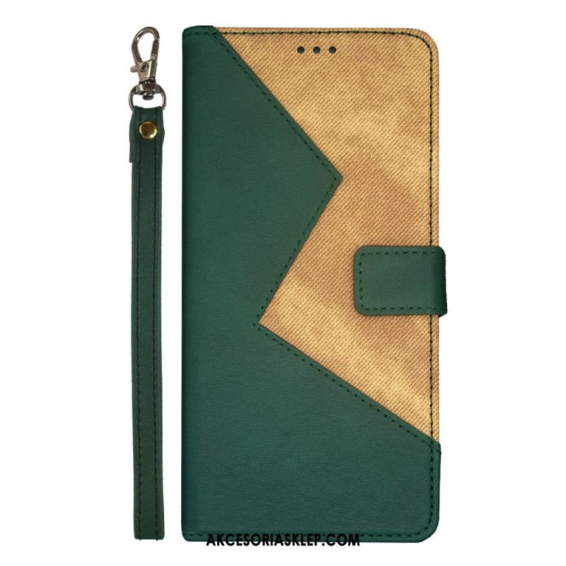 Etui Folio Do Oppo Reno 12 Pro 5g Dwukolorowy Idewei