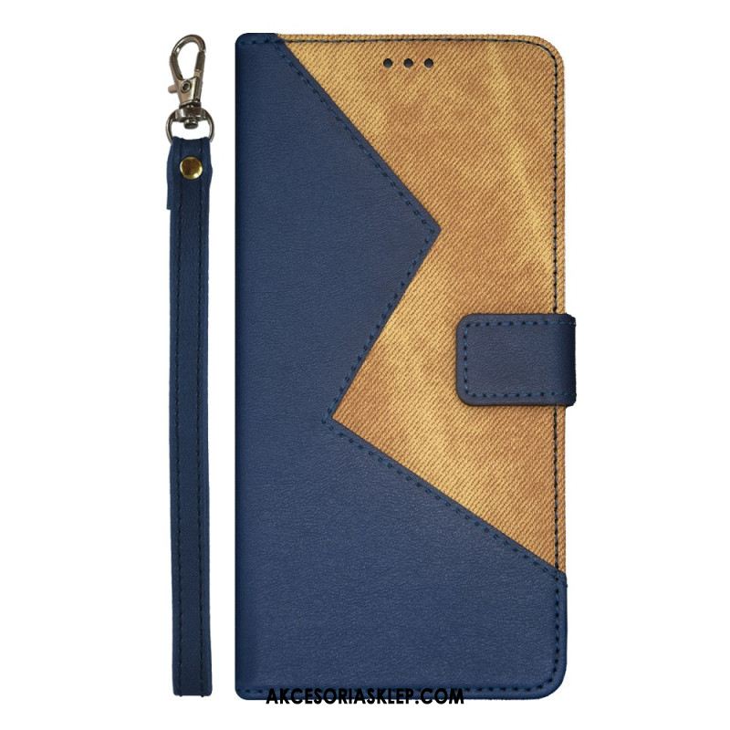 Etui Folio Do Oppo Reno 12 Pro 5g Dwukolorowy Idewei