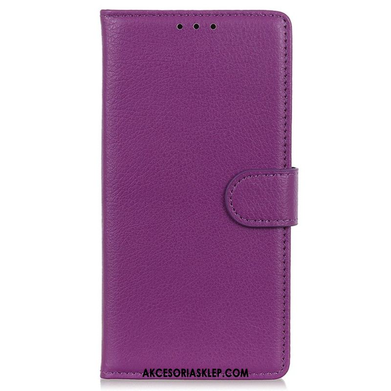 Etui Folio Do Oppo Reno 12 Pro 5g Tradycyjna Sztuczna Skóra