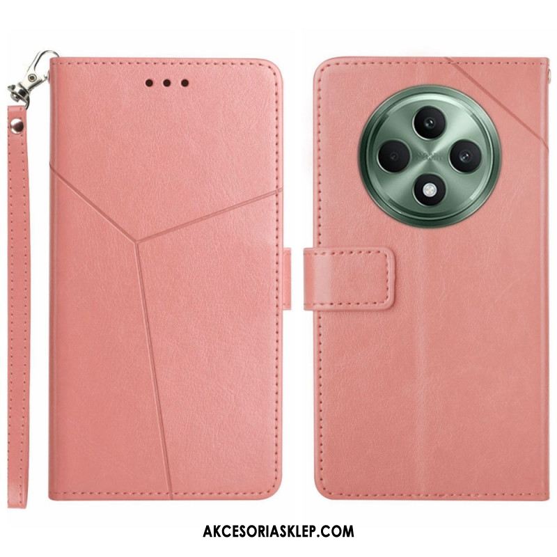 Etui Folio Do Oppo Reno 12f 5g Konstrukcja Paska Y