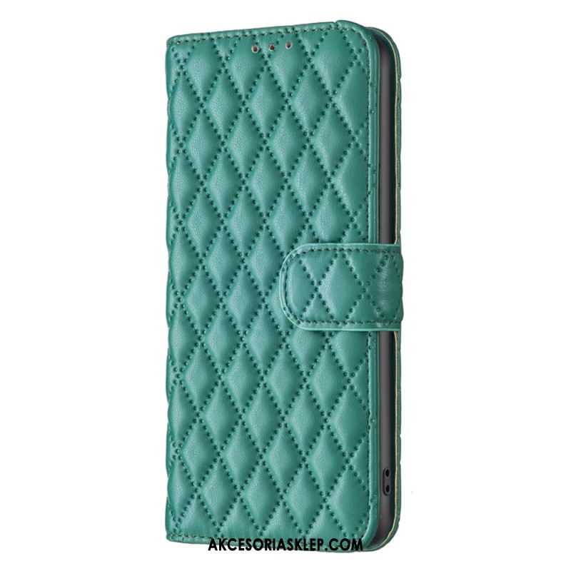 Etui Folio Do Oppo Reno 12f 5g Pikowana Binfen Kolor