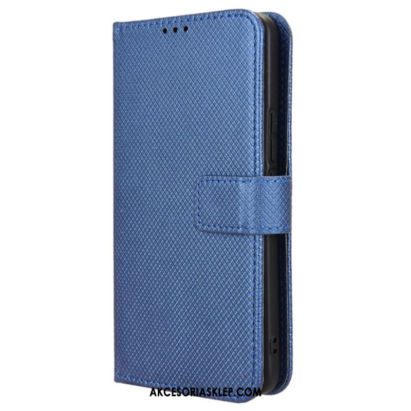 Etui Folio Do Oppo Reno 12f 5g Punkty Za Pasek