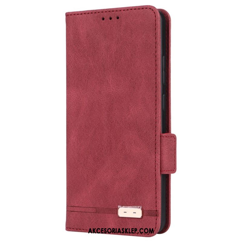 Etui Folio Do Oppo Reno 12f 5g Styl Retro