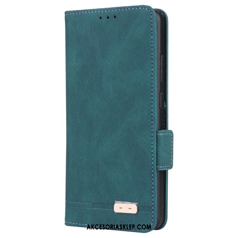 Etui Folio Do Oppo Reno 12f 5g Styl Retro