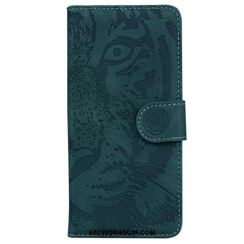 Etui Folio Do Oppo Reno 12f 5g Ślad Tygrysa