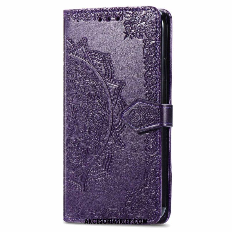 Etui Folio Do Realme 12 Plus 5g Mandala Barokowa