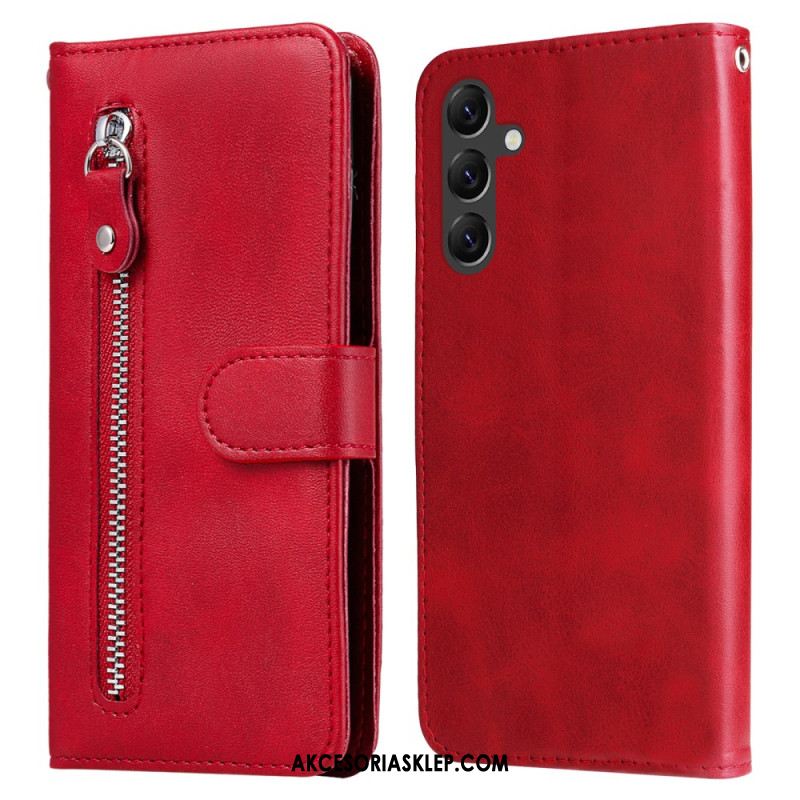 Etui Folio Do Samsung Galaxy A15 Przednia Portmonetka