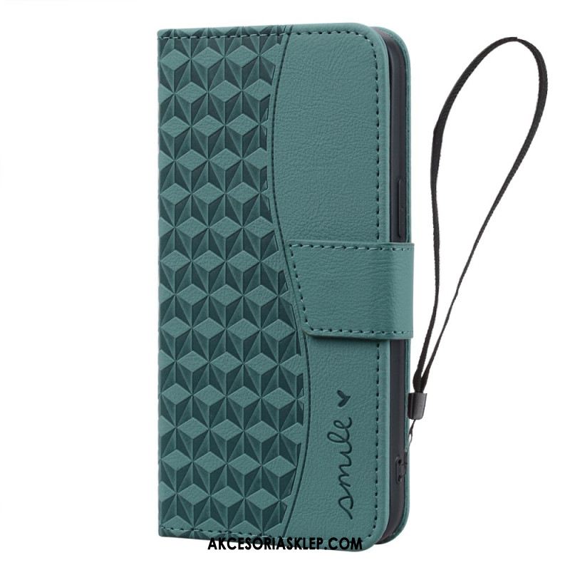 Etui Folio Do Samsung Galaxy A16 5g Uśmiech Na Smyczy