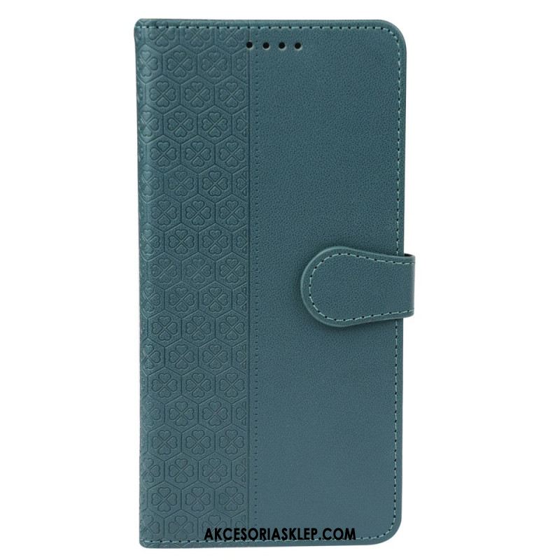 Etui Folio Do Samsung Galaxy A16 5g Wzór Koniczyny