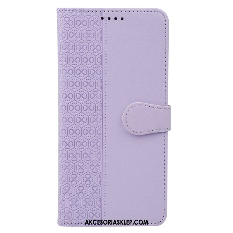 Etui Folio Do Samsung Galaxy A16 5g Wzór Koniczyny