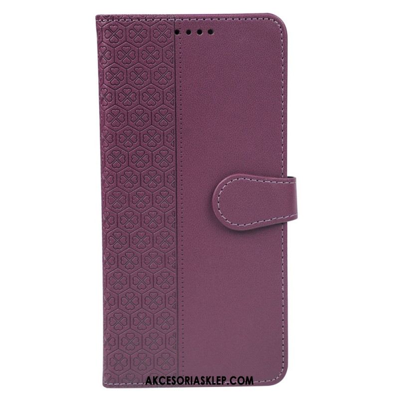 Etui Folio Do Samsung Galaxy A16 5g Wzór Koniczyny