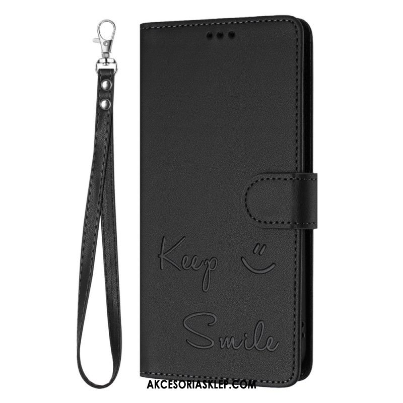 Etui Folio Do Samsung Galaxy A16 5g Zachowaj Uśmiech