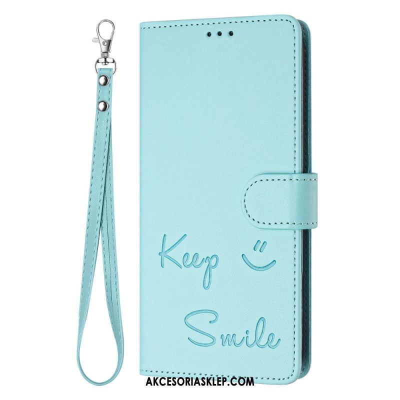 Etui Folio Do Samsung Galaxy A16 5g Zachowaj Uśmiech