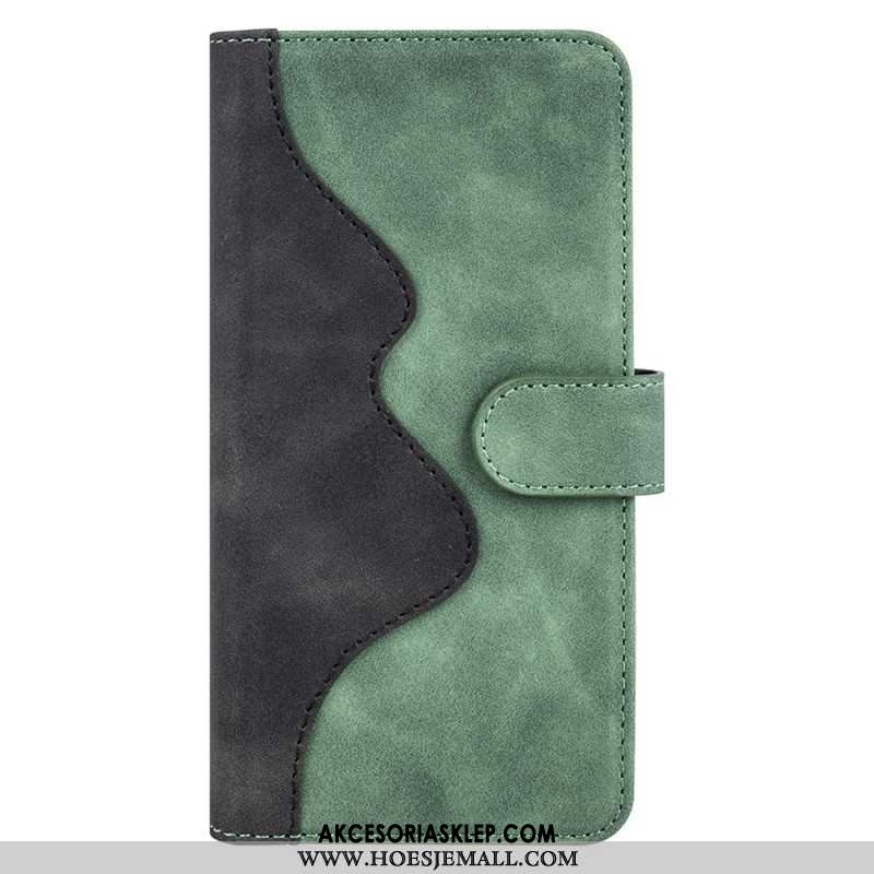 Etui Folio Do Samsung Galaxy A55 5g Konstrukcja Dwukolorowa