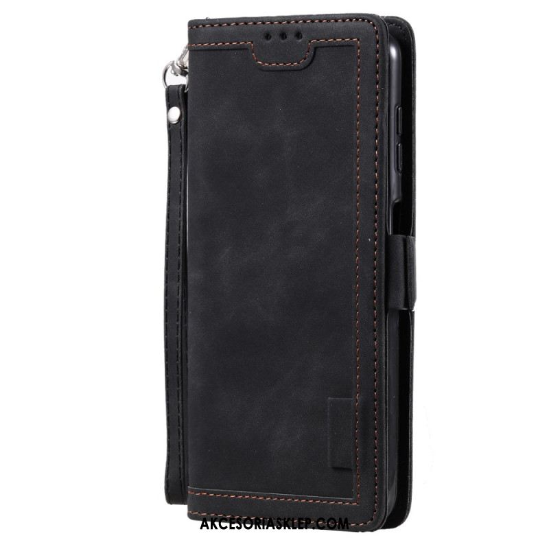 Etui Folio Do Samsung Galaxy A55 5g Portfel Retro