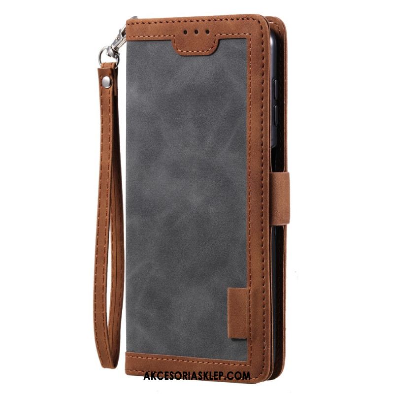 Etui Folio Do Samsung Galaxy A55 5g Portfel Retro