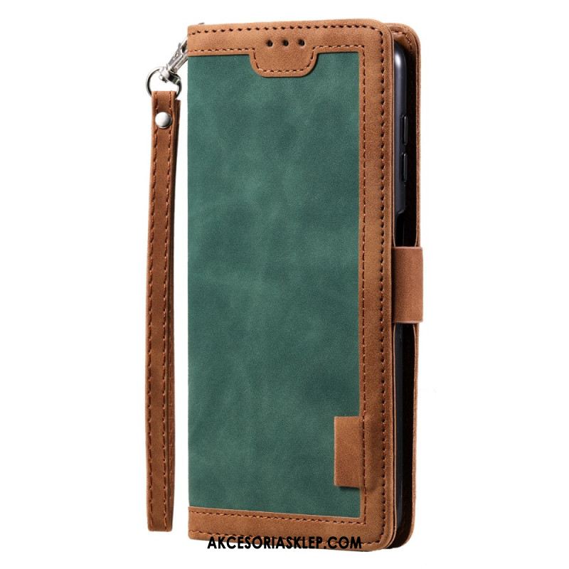 Etui Folio Do Samsung Galaxy A55 5g Portfel Retro