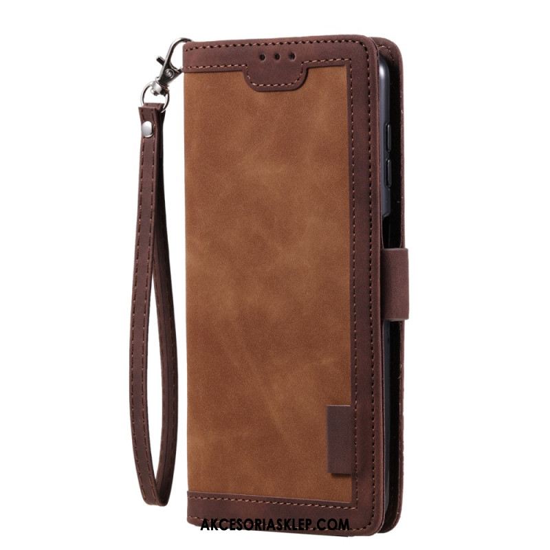 Etui Folio Do Samsung Galaxy A55 5g Portfel Retro