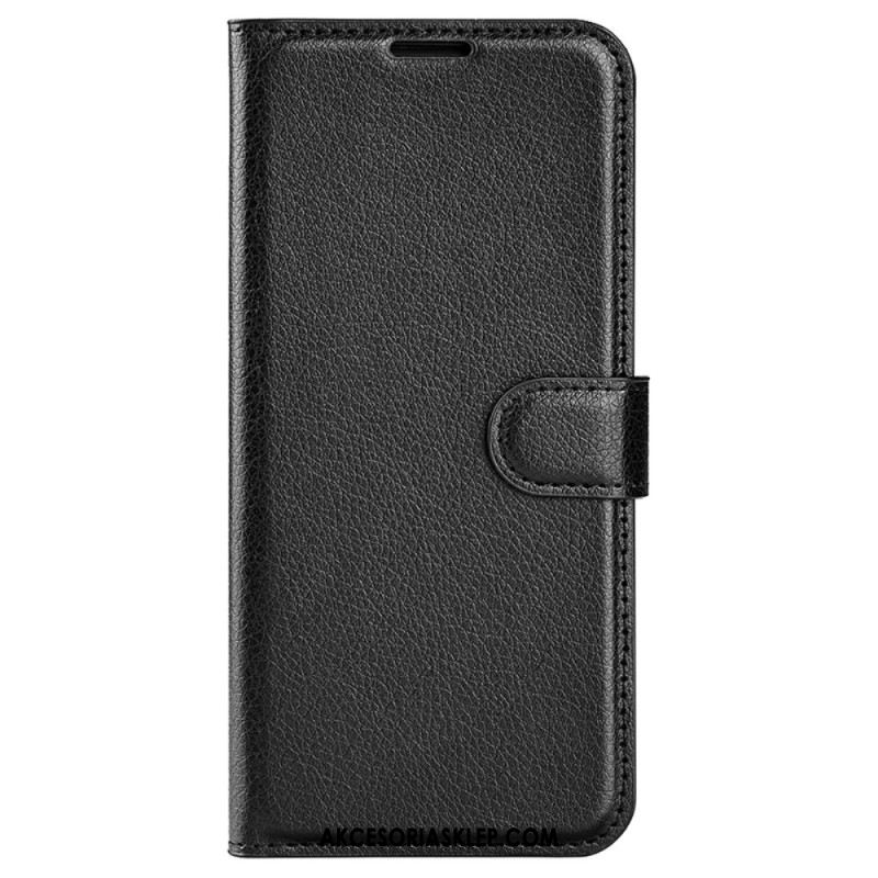 Etui Folio Do Samsung Galaxy S24 5g Sztuczna Skóra Liczi