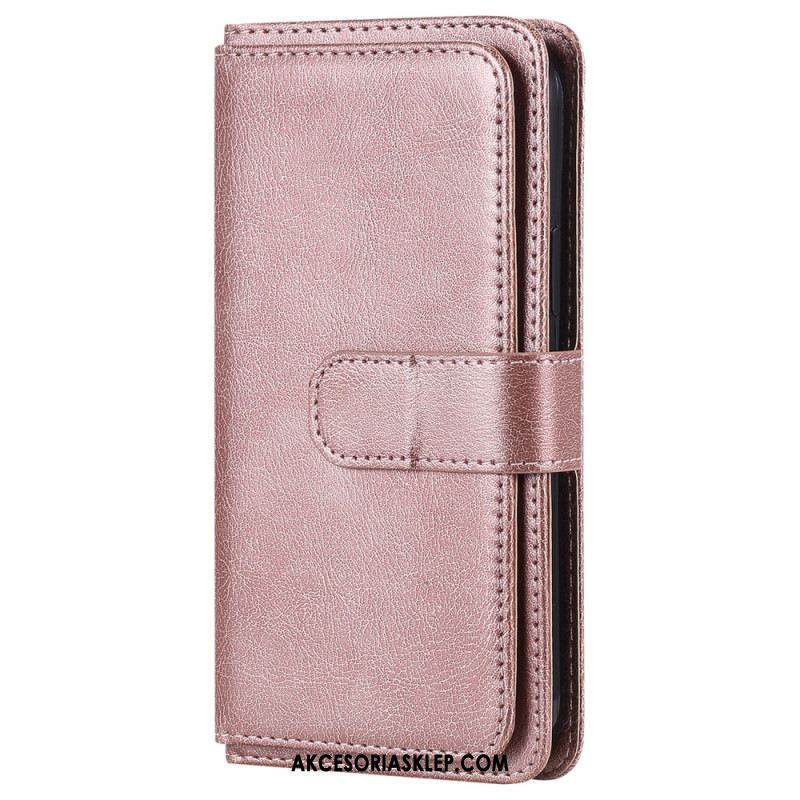 Etui Folio Do Samsung Galaxy S24 Fe 10 Posiadaczy Kart