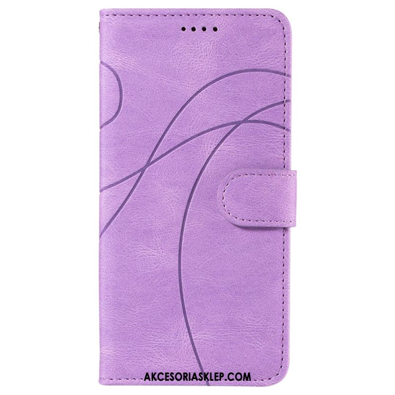 Etui Folio Do Samsung Galaxy S24 Fe Falista Linia